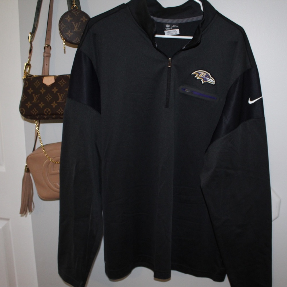 Raven’s Nike Quarter Zip Sweatshirt